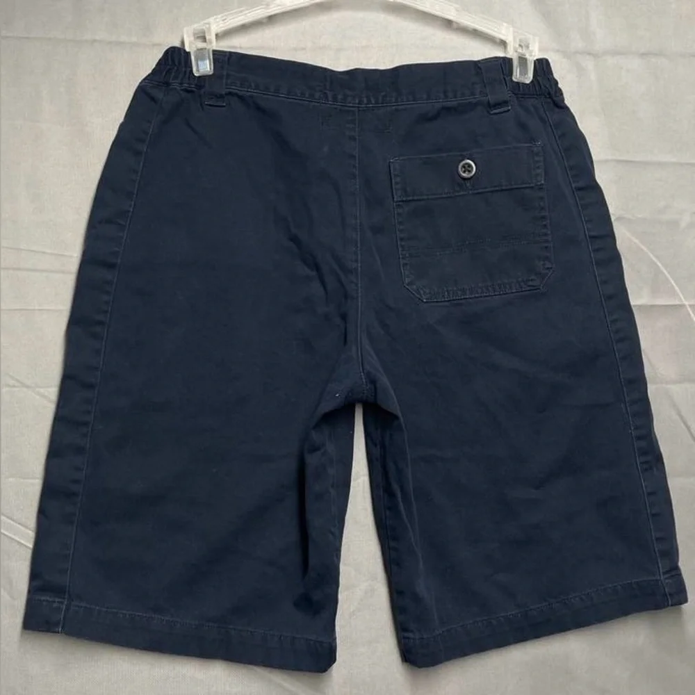 Polo By Ralph Lauren Kids Boys Size 14 Navy Blue Classic Chino Shorts‎ Preppy